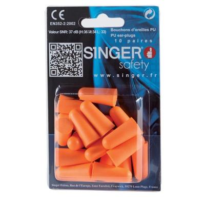 Bouchons d oreilles anti bruit iso 9001 singer safety