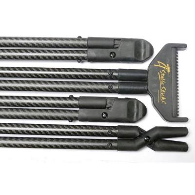 Canne pirsch 4 stable stick bush ultimate carbon en carbone