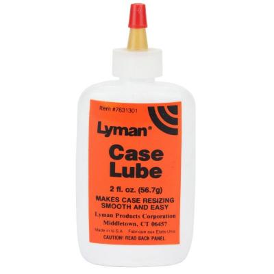 Case lube lyman 60ml lubrifiant pour e tuis de rechargement