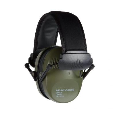 Casque anti bruit electronique num axes cas1034 kaki vert