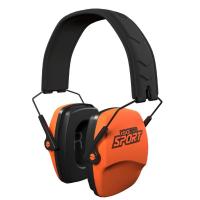 Casque anti bruit isotunes defy slim orange