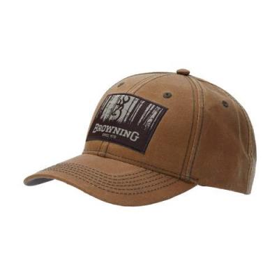 Casquette browning bush wax sable chasse et tir sportif