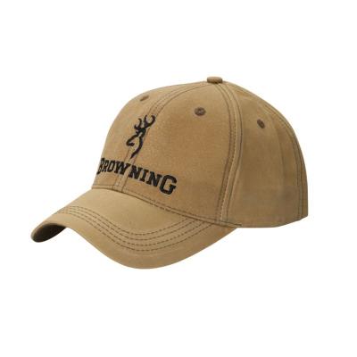 Casquette browning lite wax en coton kaki pas che re chasse