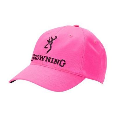 Casquette browning pink blaze rose battue et tir sportif