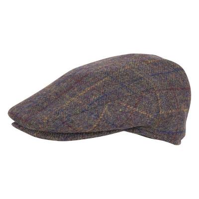 Casquette classique jack pyke gris en tweed anglaise