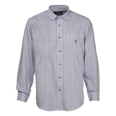 Chemise petites carreaux bleu