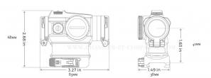 Dimensions holosun hs515gm