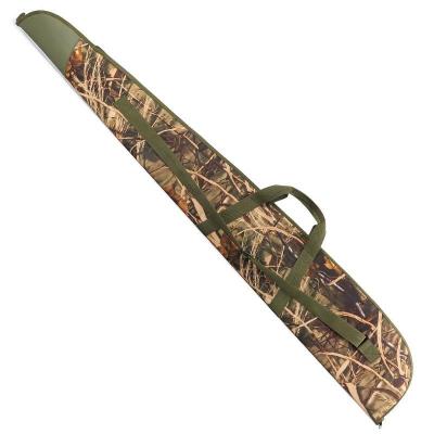 Fourreau fusil camouflage feuilles 145 cm embout renforce