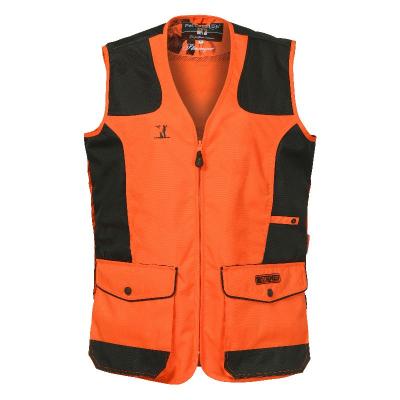 Gilet chasse enfant percussion traque orange kaki pas cher