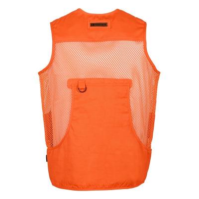 Gilet filet savane orange 