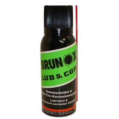 Le lubrifiant anti corrosion spe cifiquement de veloppe par brunox pour les armes en mileu humide