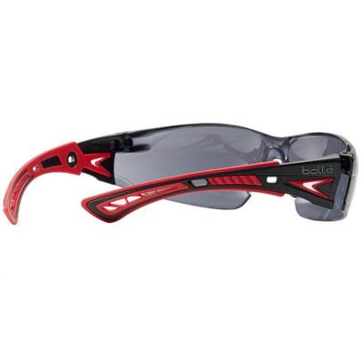 Lunettes de protection balistique bolle rush rouge et fume e