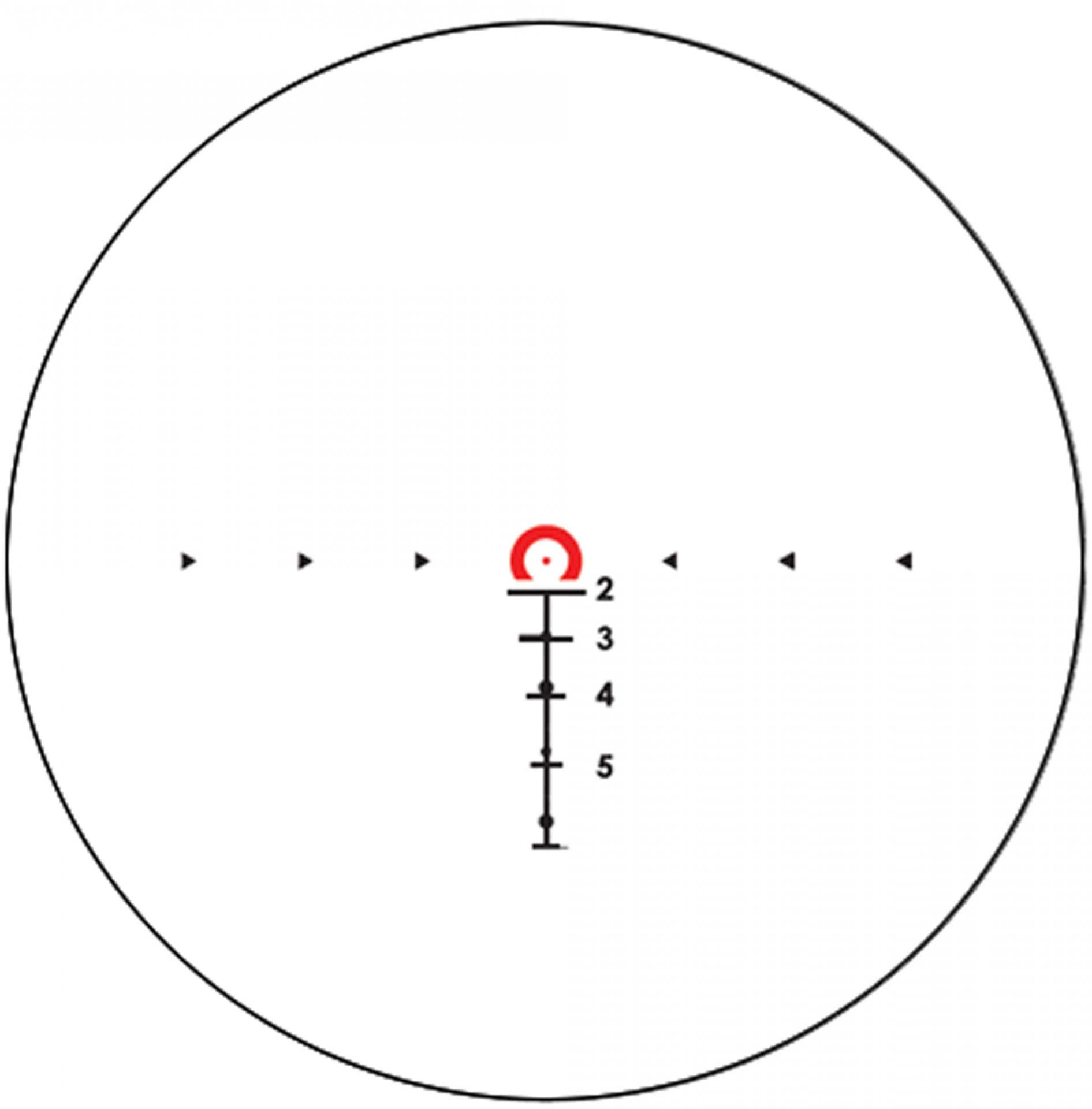 Point Rouge Sig Sauer Bravo 3 3x24 Avec Zoom Fixe X3 Solide