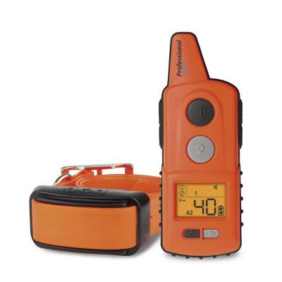 Pack collier de dressage professionnel 1000 orange dogtrace