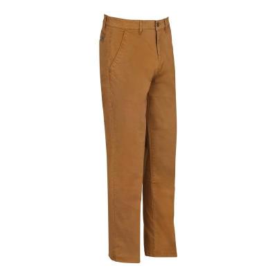 Pantalon noel club moutarde