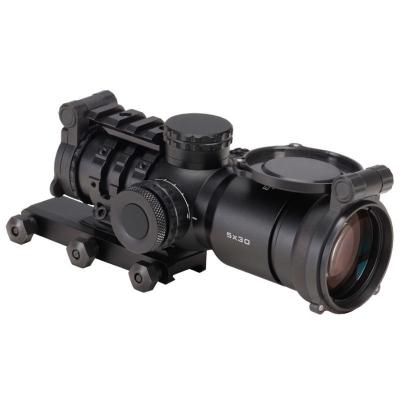 Point rouge prismatique element optics immersive 5x30 mrad