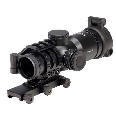 Point rouge prismatique element optics immersive 5x30 mrad